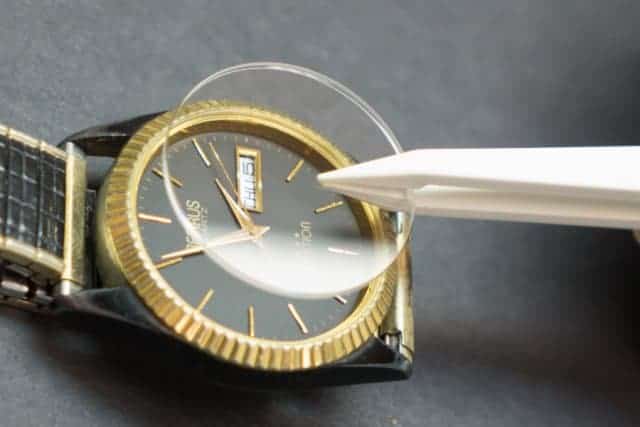 Watch repair hot sale glass replacement